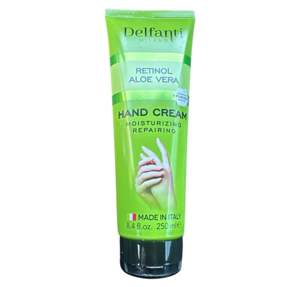 Delfanti Milano Retinol & Aloe Vera Advanced Hand Cream 8.4oz